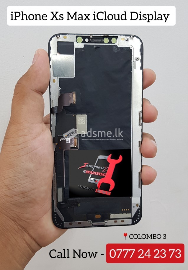 iPhone XS MAX iCloud Removed Display