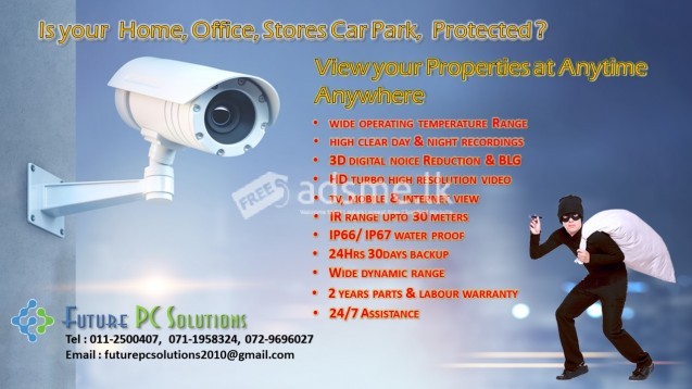 We Installation CCTV Security Solutions