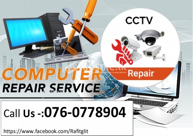 Cctv repair and installation computer repair and sale