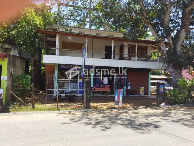 Commercial & Residential Building with Land for Sale in Beliatta
