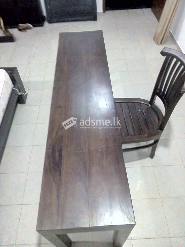 Teak Table And Chair