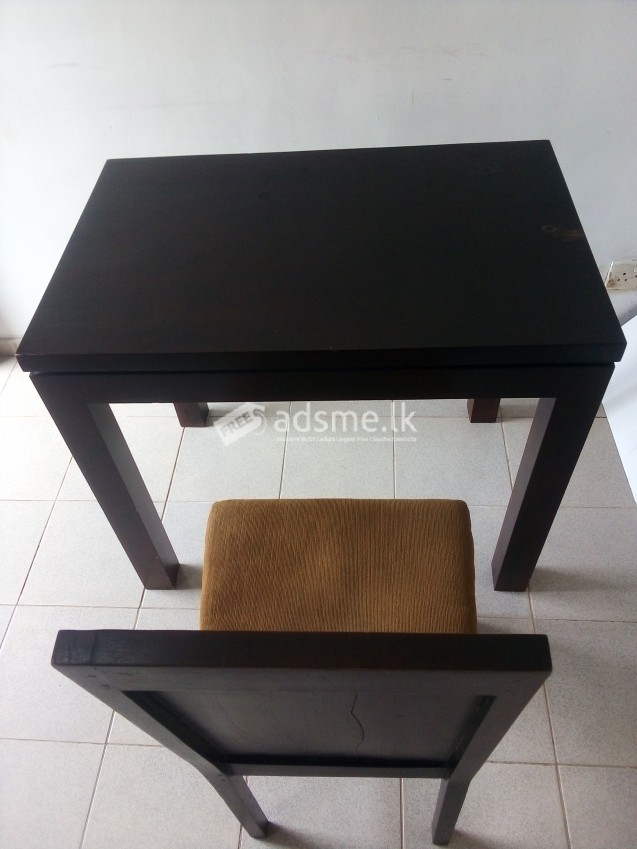 Teak Table And Chair