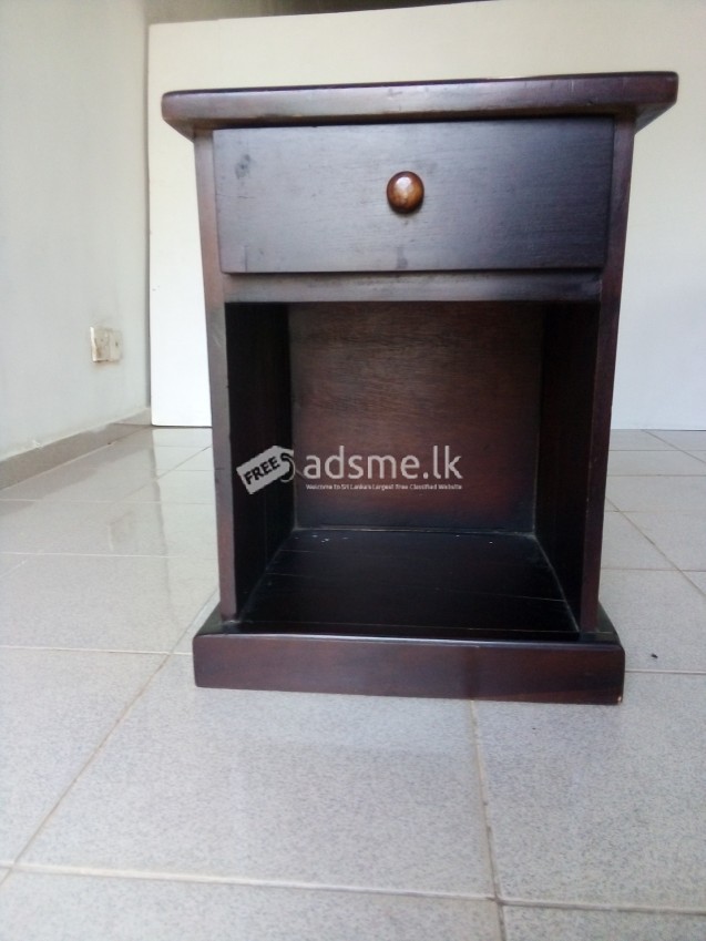 Teak bed Side Cupboard