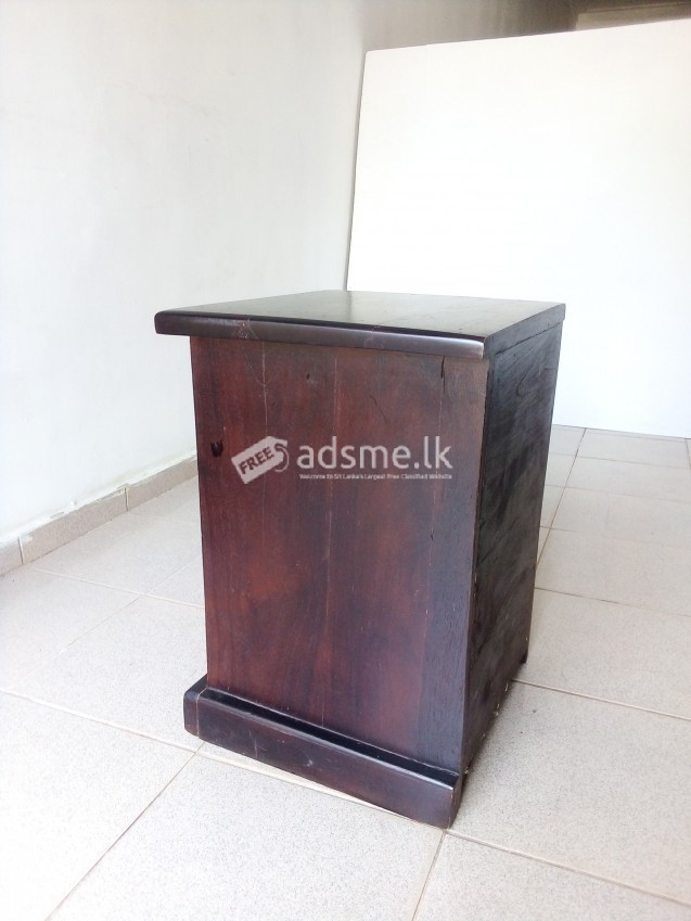 Teak bed Side Cupboard