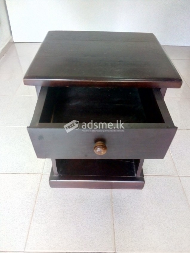 Teak bed Side Cupboard