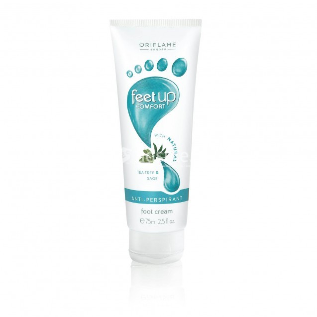 ORIFLAME/Feet Up Comfort Anti-perspirant Foot cream