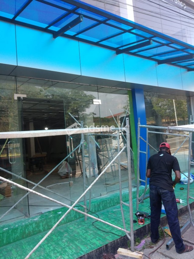 Supply and Installation of Tempered Glass doors and all Glass works.