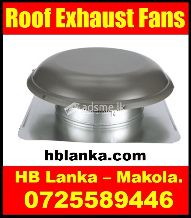 Roof Exhaust fan srilanka, turbine ventilators  srilanka