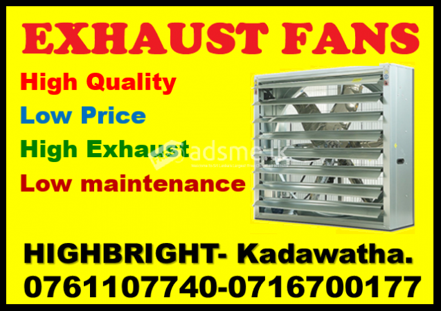 Exhaust fans price  for sale srilanka ,air coolers systems fans