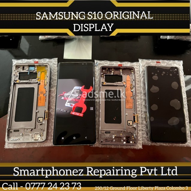 Samsung S10 Original Display With Frame