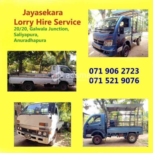Jayasekara Lorry Hire Service.