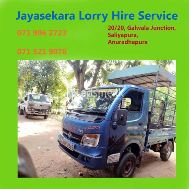 Jayasekara Lorry Hire Service.
