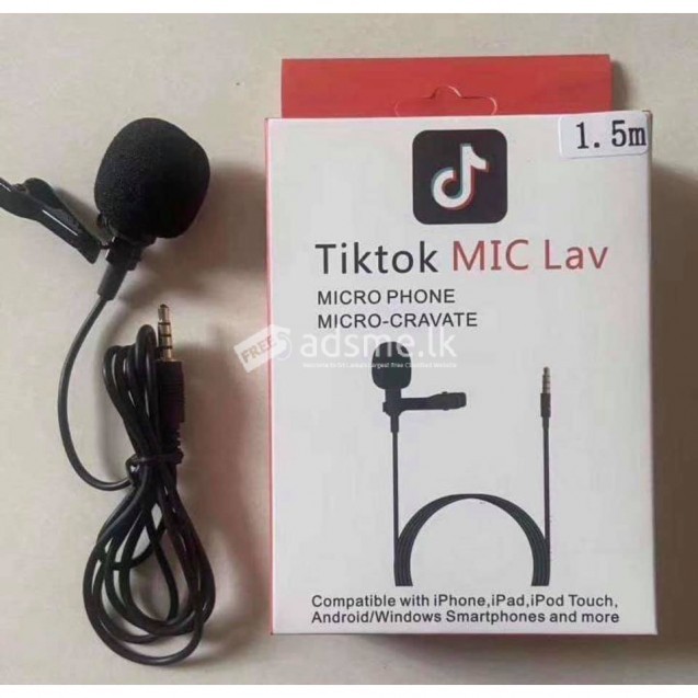 Coller mic with clip - Tik tok mic