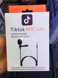 Coller mic with clip - Tik tok mic