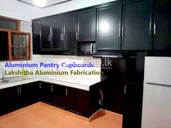 Lakshitha Aluminium Fabrication -Aluminium Pantry Cupboard.