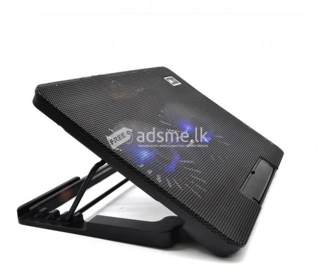 Dual Fan Adjustable Laptop Notebook Cooling Pad A2