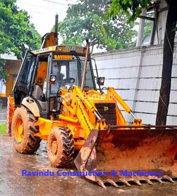 Ravindu Construction &  Machinery - Excavator for hire in Gampaha.
