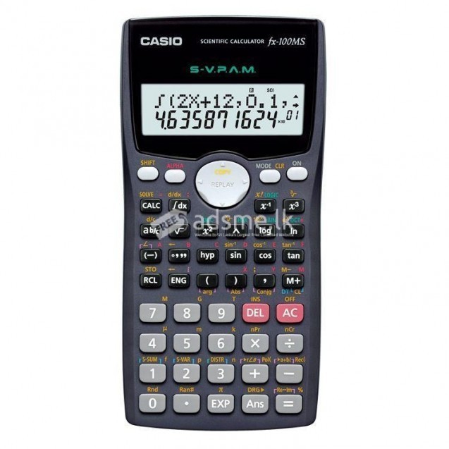 CASIO - SCIENTIFIC CALCULATORS (FX 100 MS)