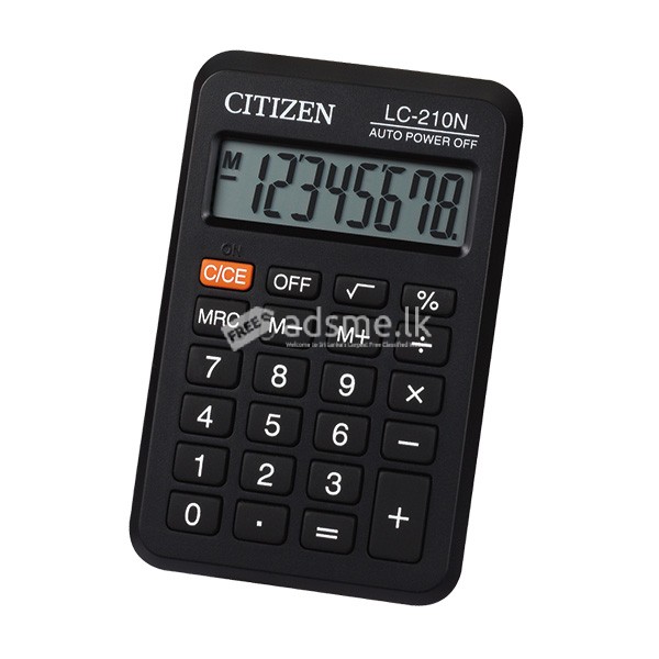 Citizen LC-210 Calculator (8digit)
