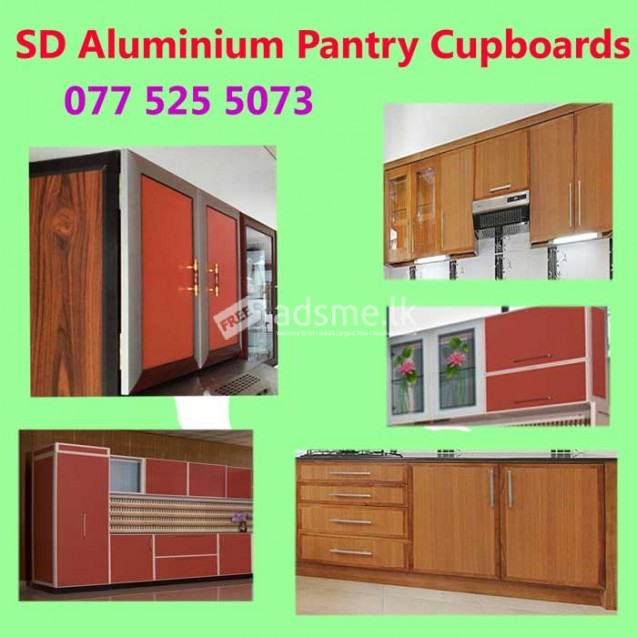 Pantry Cupboards Piliyandala - SD Aluminium Pantry Cupboards.