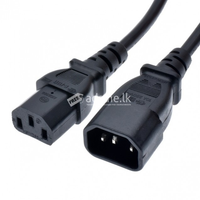 UPS Power Extension Adapter Cable ( Male To Female AC 250V )