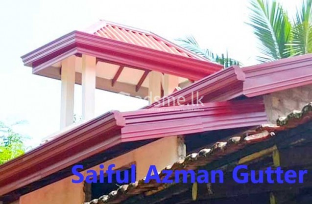 Amano Gutter Installation Kalutara - Saiful Azman Gutter.