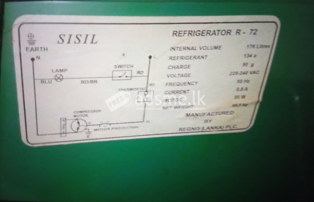 Refrigerator  SISIL R - 72