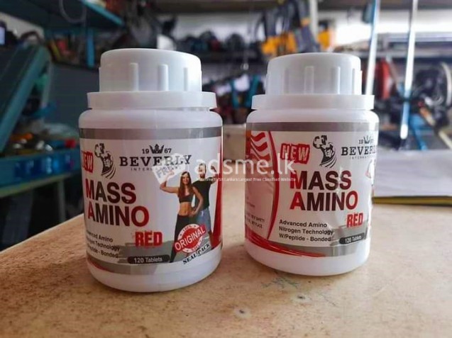 Mass Amino RED ORIGINAL SEALED Bottle
