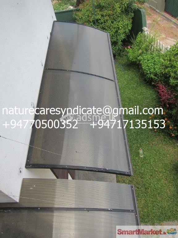 Polycarbonate Transparent Roof Canopies O7I7l35I53