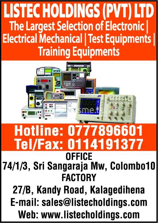 Electrical Parts Manufacturer - Listec Holdings (Pvt) Ltd.