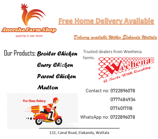 Fresh Chicken and Mutton for sale