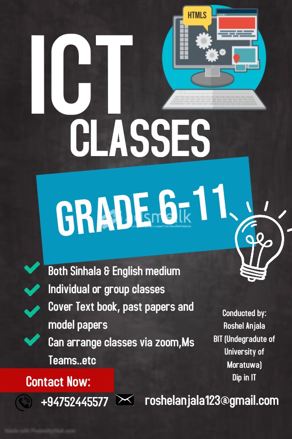 ICT Class for Grade 6 -11