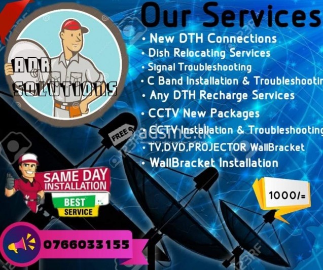 Dish, CCTV Repair & Installation