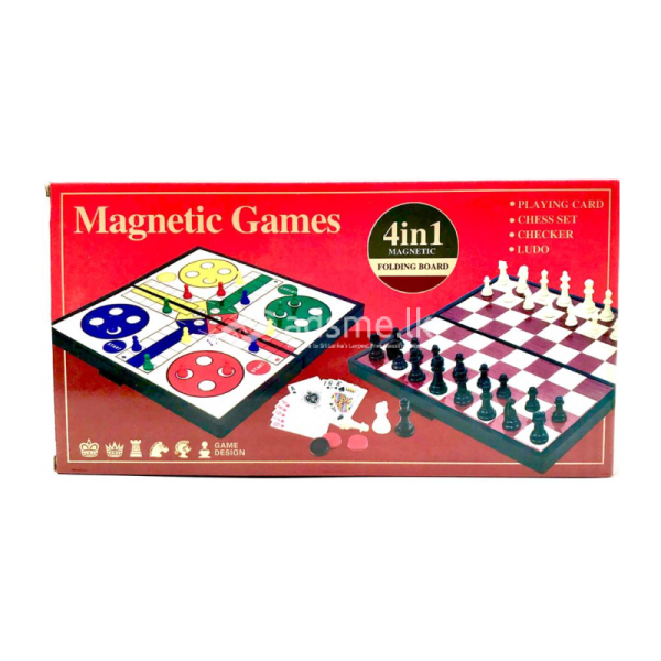Magnetic Chess Board 4 in 1