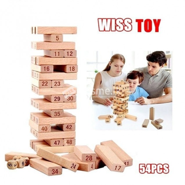 Wooden Block Wiss Toy Jenga