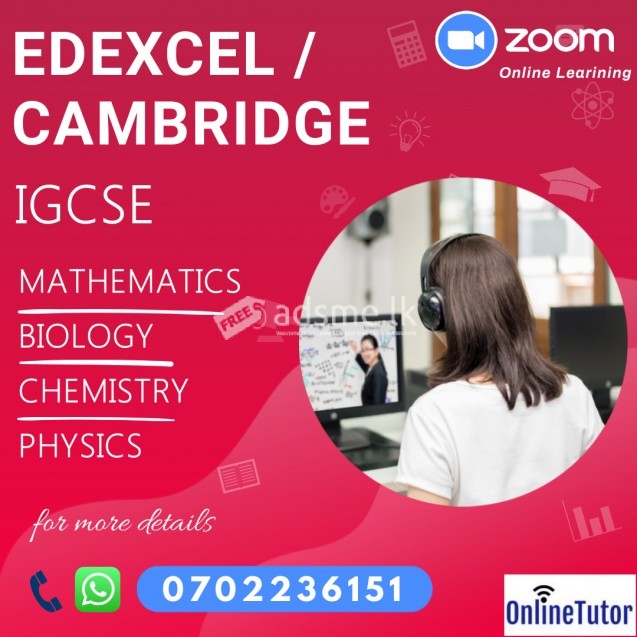 Cambridge / Edexcel O-Level (IGCSE) Classes