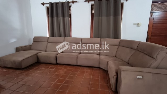 Sofa 7 Seater with Electric Recliner