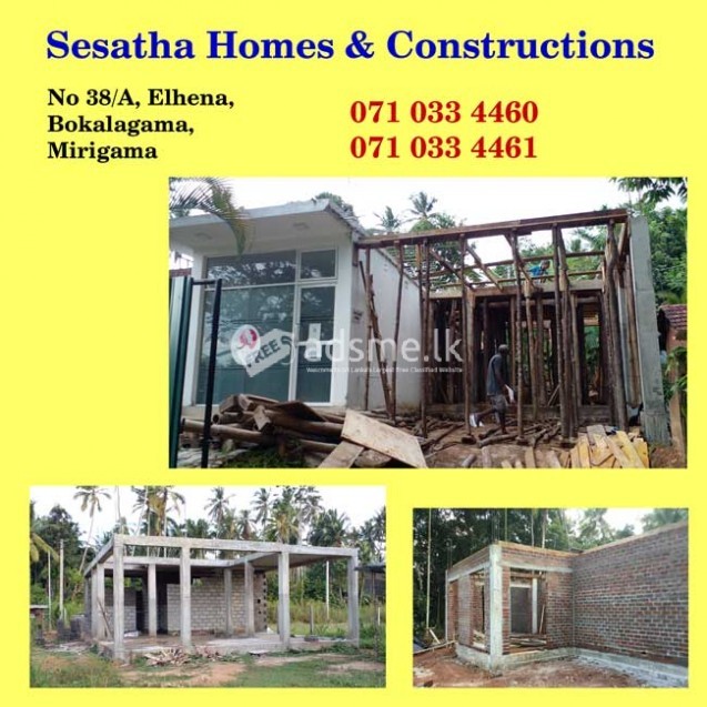 Sesatha Homes & Constructions.