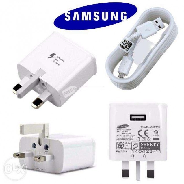 Samsung Galaxy Fast Charger Adapter & Micro USB Cable 9V 2A High Quality