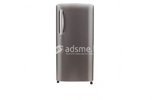 Lg Refrigerator 190l - Shiny Steel (gl-b205allb)
