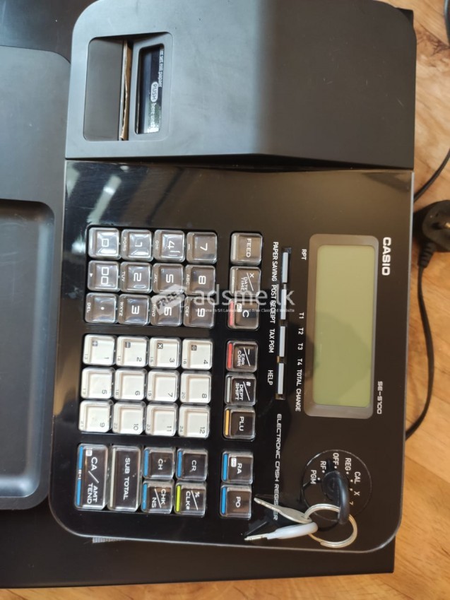 CASIO cash register (used 1 yr)