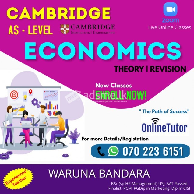 Economics Cambridge AS& A2 Levels