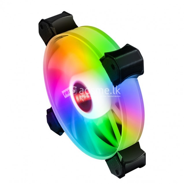 Stylish RGB fan 6pin with crystal effect