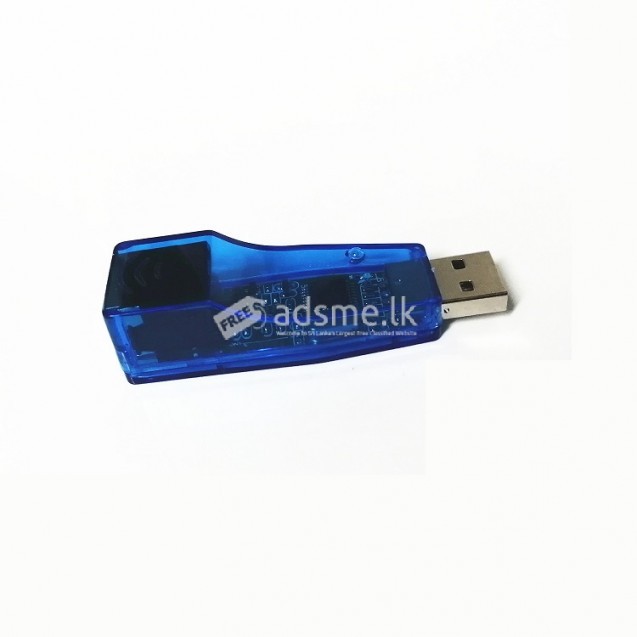 USB 2.0 Ethernet RJ45 Network Adapter QF9700