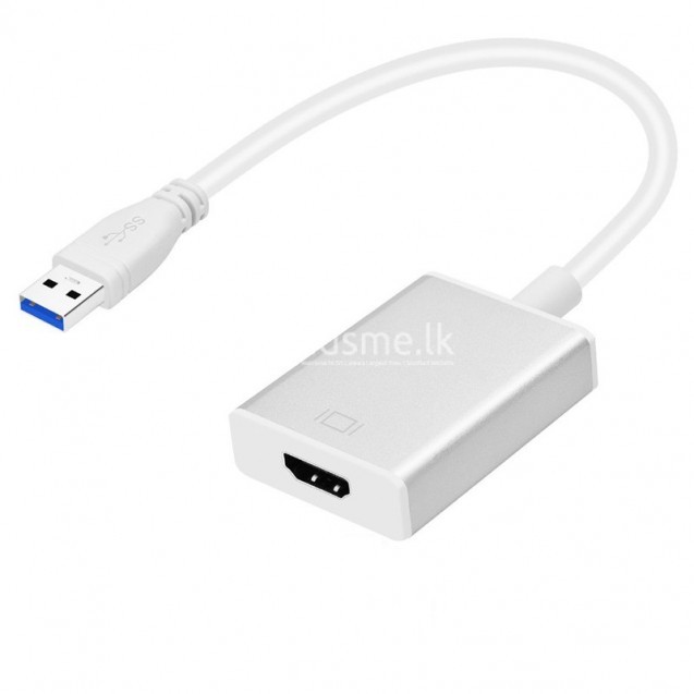 USB 3.0 TO HDMI-compatible Converter Adapter Cable USB to HD External Video Card Multi Monitor Adapter for Windows 8/7/10 Laptop