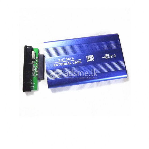 USB 3.0 HDD SSD SATA External Aluminum 2.5 Hard Drive Disk Box Enclosure Case up to 1TB 2.5
