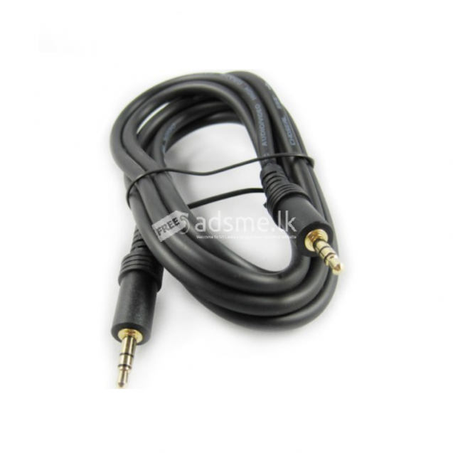 3.5mm Aux audio cable male to male 1.5m