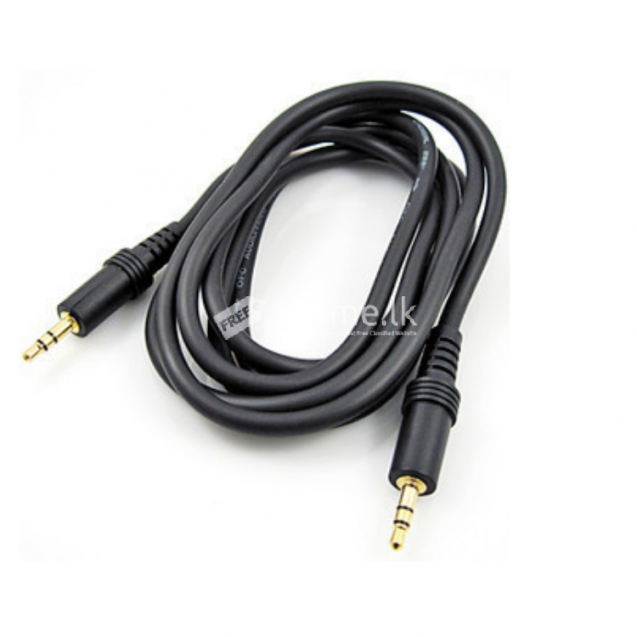 3.5mm Aux audio cable male to male 1.5m