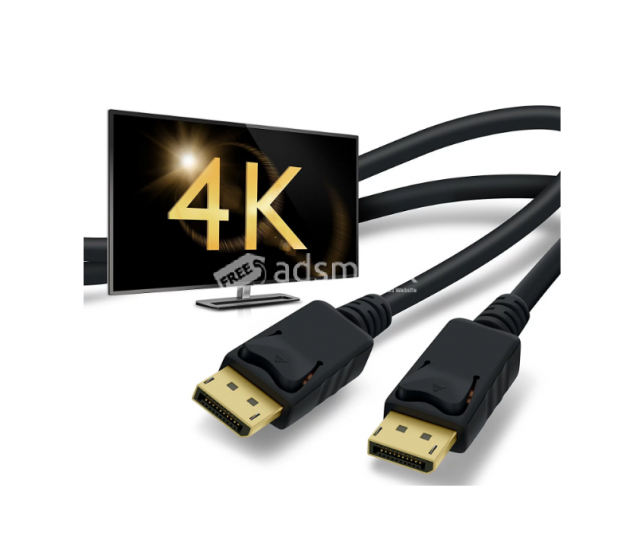1.8m DP to HDMI Cable Male to Male DisplayPort to HDMI Conversion Video Audio Adapter Cable for PC HDTV Projector Laptop 1080P