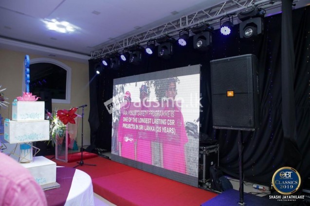 LED video wall for rent